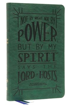 portada Nkjv, Thinline Youth Edition Bible, Verse art Cover Collection, Leathersoft, Green, red Letter, Comfort Print: Holy Bible, new King James Version (en Inglés)