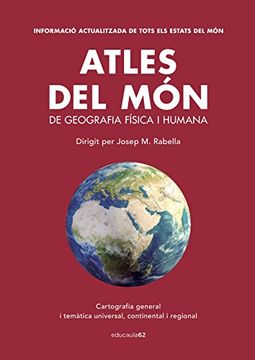 portada Atles del Món: De Geografia Física i Humana. Dirigit per Josep m. Rabella (Educació 62) (in Catalá)