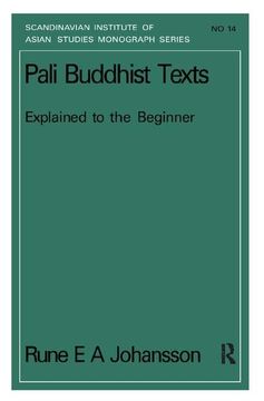 portada Pali Buddhism Texts Nims14 (en Inglés)