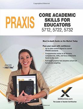portada 2017 Praxis Core Academic Skills for Educators (5712, 5722, 5732)