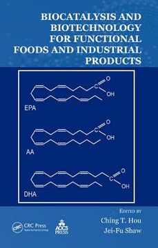 portada biocatalysis and biotechnology for functional foods and industrial products (en Inglés)