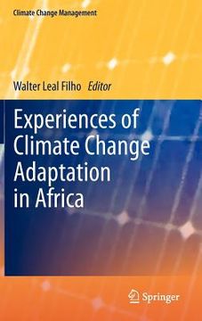 portada experiences of climate change adaptation in africa
