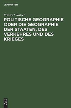 portada Politische Geographie Oder die Geographie der Staaten; Des Verkehres und des Krieges (en Alemán)
