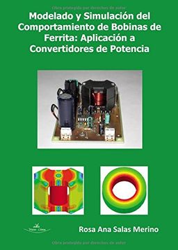 portada Modelado y Simulación del Comportamiento de Bobinas de Ferrita. Aplicación a Convertidores de Ferrita (in Spanish)