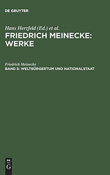 portada Weltbürgertum und Nationalstaat (in German)