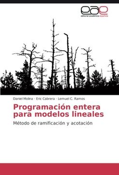 portada Programación entera para modelos lineales: Método de ramificación y acotación (Spanish Edition)
