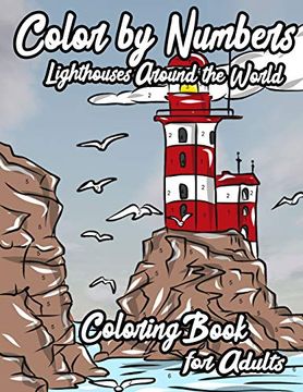 Comprar Lighthouses Around the World: Color by Numbers: Fun and ...