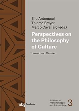portada Perspectives on the Philosophy of Culture Husserl and Cassirer (en Inglés)
