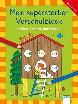portada Mein Superstarker Vorschulblock. Zahlen, Formen, Buchstaben (in German)
