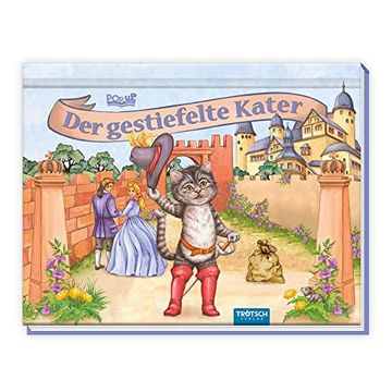 portada Trötsch Märchenbuch Pop-Up-Buch der Gestiefelte Kater (en Alemán)