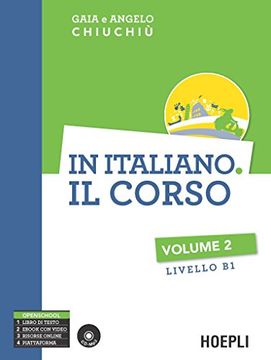 portada In Italiano. Il Corso. Livello b1. Con cd Audio Formato Mp3: 2 (Corsi di Lingua) (en Italiano)