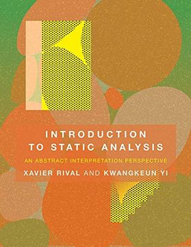 portada Introduction to Static Analysis: An Abstract Interpretation Perspective (The mit Press) (en Inglés)