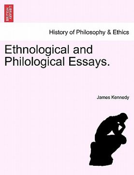 portada ethnological and philological essays. (en Inglés)