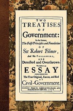 portada two treatises of government (en Inglés)
