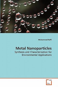 portada metal nanoparticles (en Inglés)
