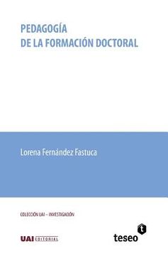 portada Pedagogía de la formación doctoral (in Spanish)