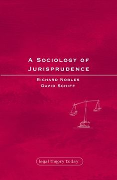 portada a sociology of jurisprudence (in English)