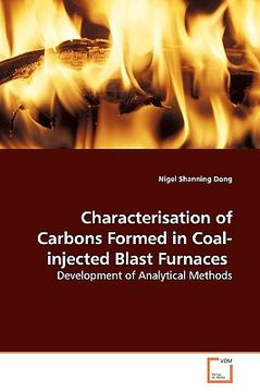 portada characterisation of carbons formed in coal-injected blast furnaces (en Inglés)