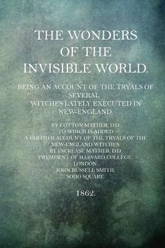 portada The Wonders of the Invisible World (en Inglés)