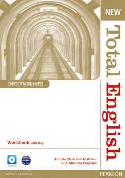 portada New Total English Intermediate Workbook With key and Audio cd Pack (en Inglés)