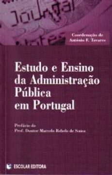 portada Estudo e Ensino da Administração Pública em Portugal