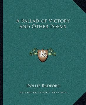 portada a ballad of victory and other poems