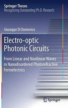 portada Electro-Optic Photonic Circuits: From Linear and Nonlinear Waves in Nanodisordered Photorefractive Ferroelectrics (Springer Theses) (en Inglés)