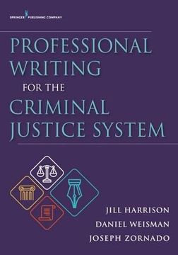 portada Professional Writing for the Criminal Justice System