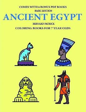 portada Coloring Books for 7 Year Olds (Ancient Egypt) (in English)
