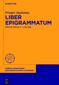 portada Liber Epigrammatum (en Latin)