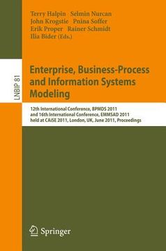 portada enterprise, business-process and information systems modeling