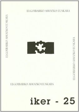 portada Elgoibarko Ahozko Euskara (Iker) (in Basque)
