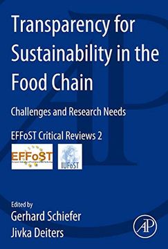 portada Transparency for Sustainability in the Food Chain: Challenges and Research Needs Effost Critical Reviews #2 (en Inglés)