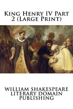 portada King Henry IV Part 2 (Large Print) (en Inglés)