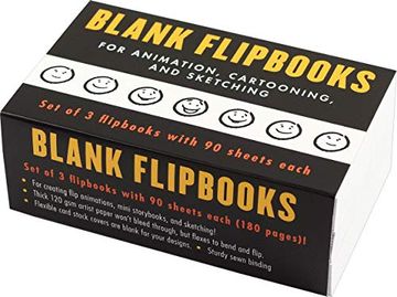 portada Blank Flipbooks: For Animation, Cartooning, and Sketching (en Inglés)