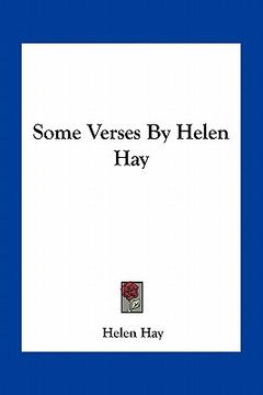 portada some verses by helen hay (en Inglés)