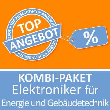 portada Kombi-Paket Elektroniker für Energie und Gebäudetechnik: Erfolgreiche Prüfungsvorbereitung (en Alemán)