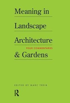 portada Meaning in Landscape Architecture and Gardens (en Inglés)