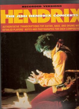 portada Partition : Hendrix Jimi Concerts Rec. Vers. Tab