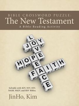 portada Bible Crossword Puzzle: The New Testament: A Bible-Reading Activity (en Inglés)