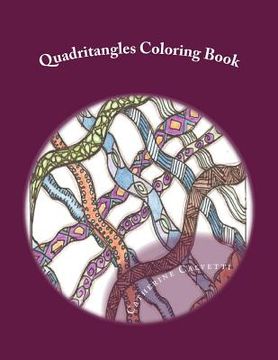 portada Quadritangles: Adult Coloring Book (in English)