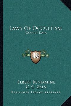 portada laws of occultism: occult data