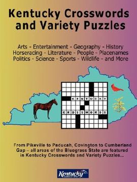portada kentucky crosswords and variety puzzles (en Inglés)