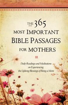 portada the 365 most important bible passages for mothers (en Inglés)