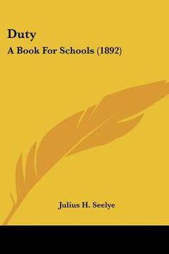 portada duty: a book for schools (1892) (in English)