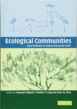 portada Ecological Communities: Plant Mediation in Indirect Interaction Webs (en Inglés)