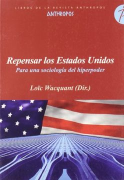portada Repensar los Estados Unidos (in Spanish)