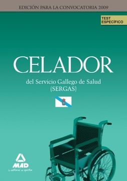 portada Celadores Del Servicio Gallego De Salud (Sergas). Test De Materias Específicas.