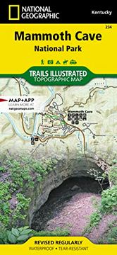 portada Mammoth Cave National Park map (National Geographic Trails Illustrated Map, 234) (en Inglés)