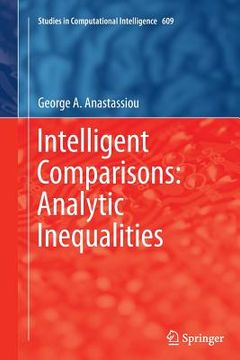 portada Intelligent Comparisons: Analytic Inequalities (en Inglés)